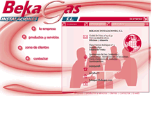 Tablet Screenshot of bekagas.com